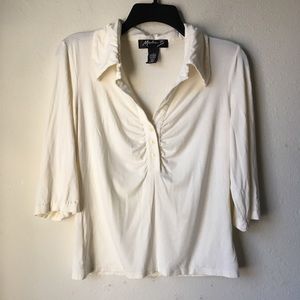 Elbow Length Sleeve Top